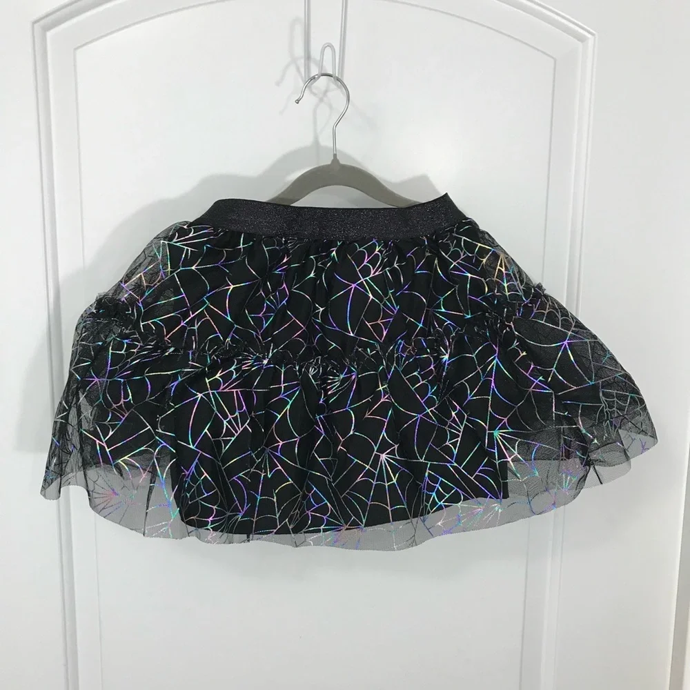 Cat & Jack Black Tutu Medium 8 NWT